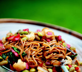Thai-Style Edamame and Veggies