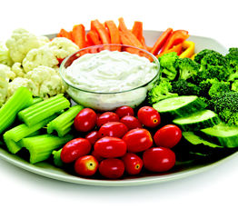 Vegetable Crudites with Dip
