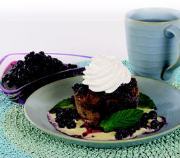 Blueberry Bread Pudding