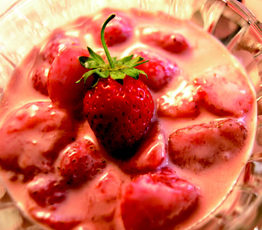 Strawberry Creme Brulee
