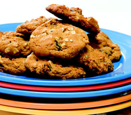 Molasses Oatmeal Raisin Cookies