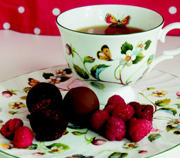 Raspberry Truffles