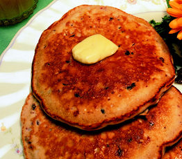 Cranberry Almond Pancakes