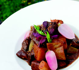 Beef Stew with Dark Ale and Molasses