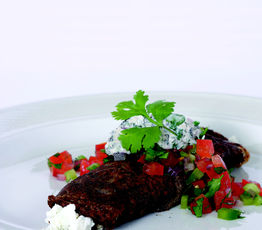Black Bean Omelette