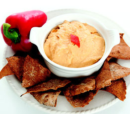 Roasted Red Pepper Hummus