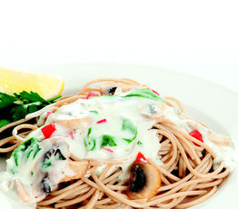 Vegetable Alfredo Pasta Sauce