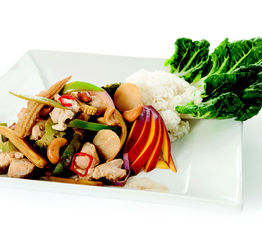 Cashew Mango Chicken Stir-Fry