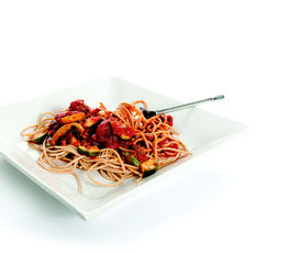 Spaghetti and Meat Sauce