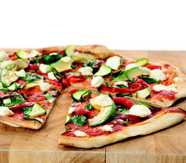 Mediterranean Veggie Pizza