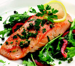 Citrus and Maple Glazed Salmon Fillets