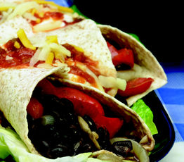 Mexican Black Bean Fajitas
