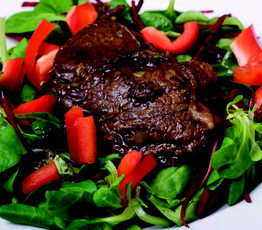 Molasses Peppered Steak