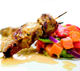 Creole Beef Skewers