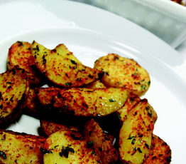 Herb and Garlic Roasted Mini Potatoes
