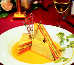 Vegetable Lasagna with Lemon-Thyme Vegetable Broth