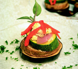 Roasted Vegetable Napoleons