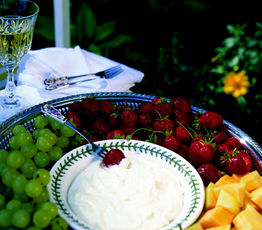 Strawberry and Assorted Fruit Tray with Dip