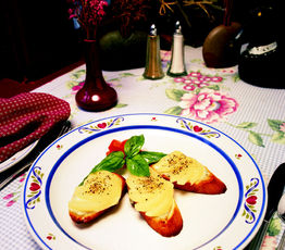 Pear and Blue Cheese Baguette