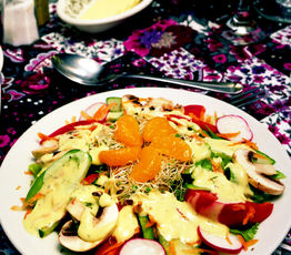Boscawen Inn's House Salad