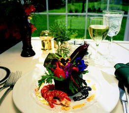 Salad of Sauteed Lobster with Lobster oil Vinaigrette