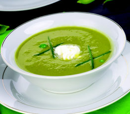 Elegant Split Pea Soup with Smoked Turkey