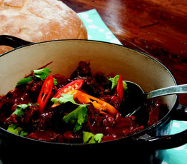 Red Thai Curried Caribou