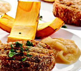 Oriental Oven-Fried Pork Chops with Ginger and Garlic