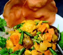 Madras Vegetable Curry