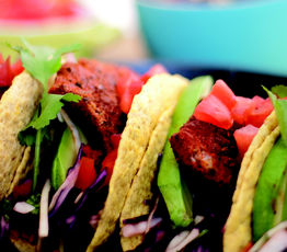 Blackened Fish Soft Tacos