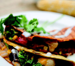 Veggie Chipotle Quesadillas