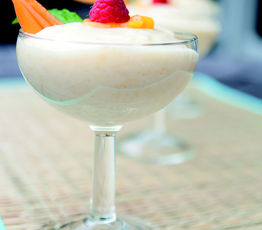 Apricot Mousse with Grand Marnier