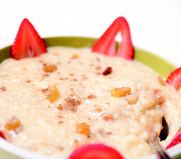 Creamy Rice Pudding With Cinnamon