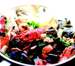 Fruits de Mer Salad with Sauce Marie Rose
