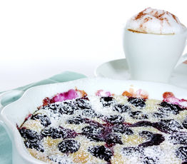 Preserved Cherry Clafoutis