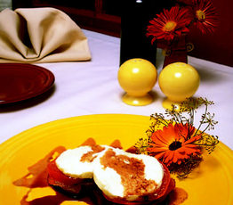 Eggplant and Chevre Gratin 