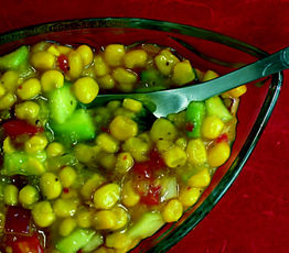 Cucumber Corn Chutney