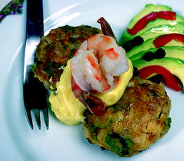 Smoked Sablefish Cakes