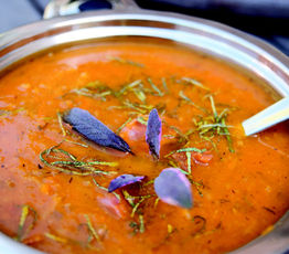 Butternut Squash and Smoked Turkey Potage