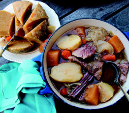 Jiggs' Dinner with Pease Pudding