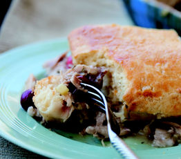 Rabbit and Cranberry Pie