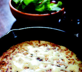 Rosti and Salad "Au Vinaigrette" 
