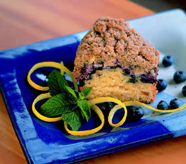 Blueberry Crumble Coffee Cake
