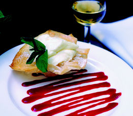 Lemon Mascarpone Mouse in Phyllo