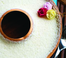 Honeycomb Custard Dessert
