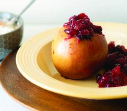 Baked Cranberry Apples