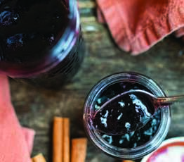 Cinnamon Clove Blueberry Jam
