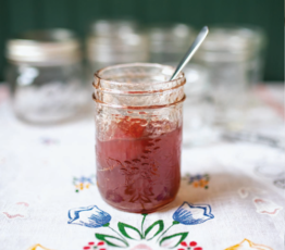 Classic Strawberry Rhubarb Jam