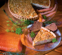 Smoked Salmon Quiche
