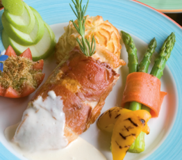 Apple and Brie Stuffed Chicken Breast